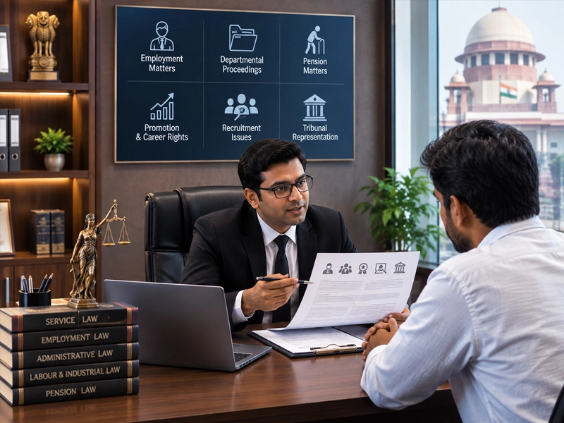 Service matter legal support